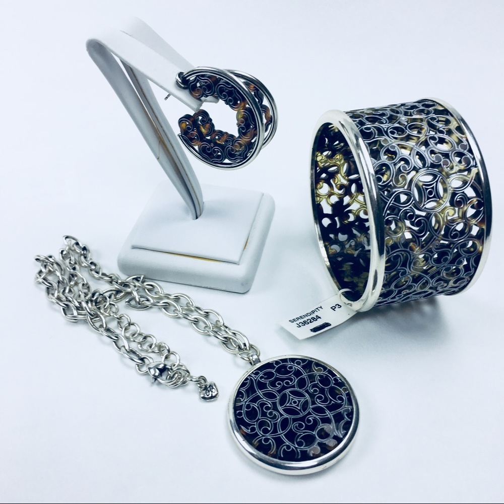 Brighton serendipity set earrings bracelet pendant